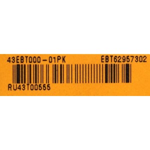 MAIN / LG EBT62957302 / EAX65363904 / 62444204 / EAX65363904(1.1) / 62454202 / 43EBT000-01PK / PANEL LC420DUH (FG)(A2) / MODELO 42LB6300-UQ / 42LB6300-UQ.AUSWLJR